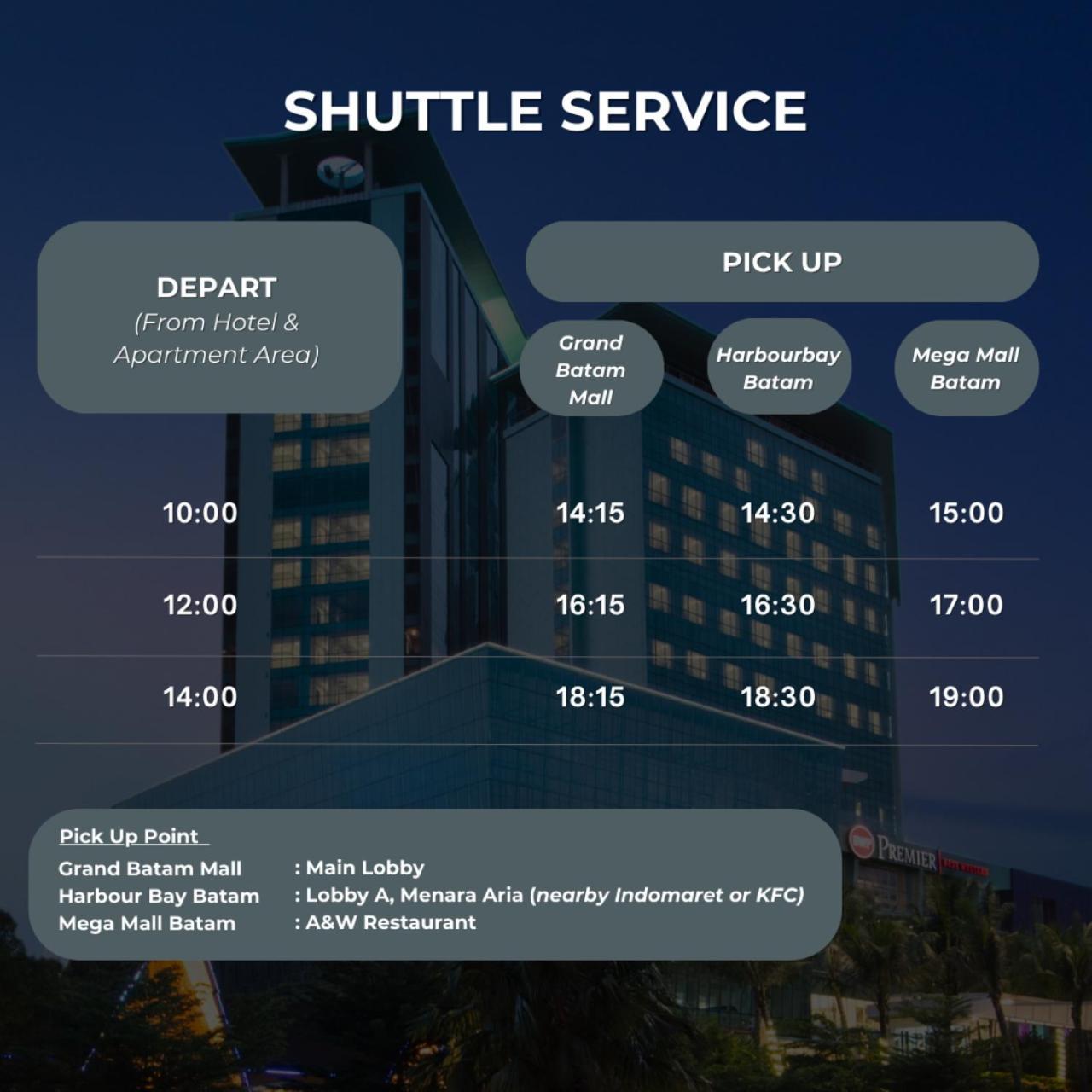 Panbil Residence Serviced Apartment Batam Zewnętrze zdjęcie